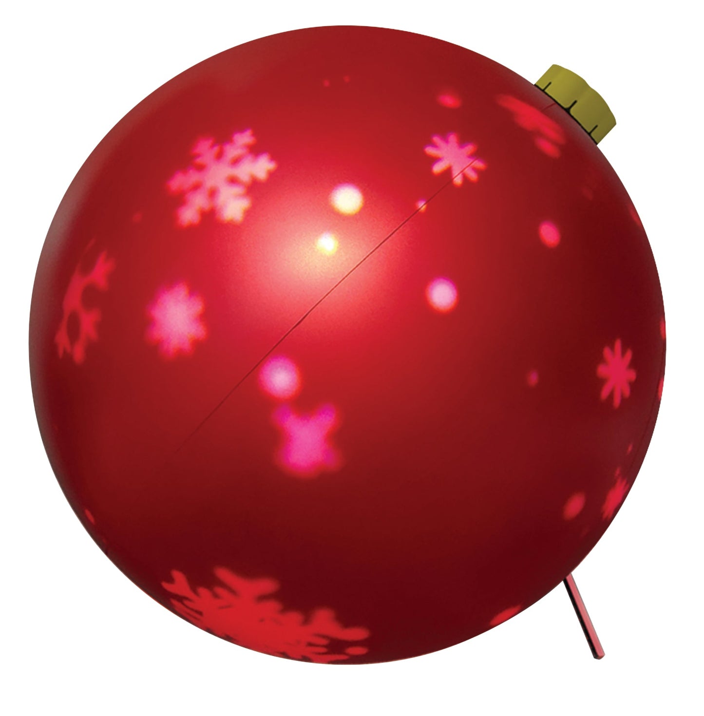 Ornamations 24 inch Inflatable Animated Ornament with Electric Pump Included for Indoor and Outdoor