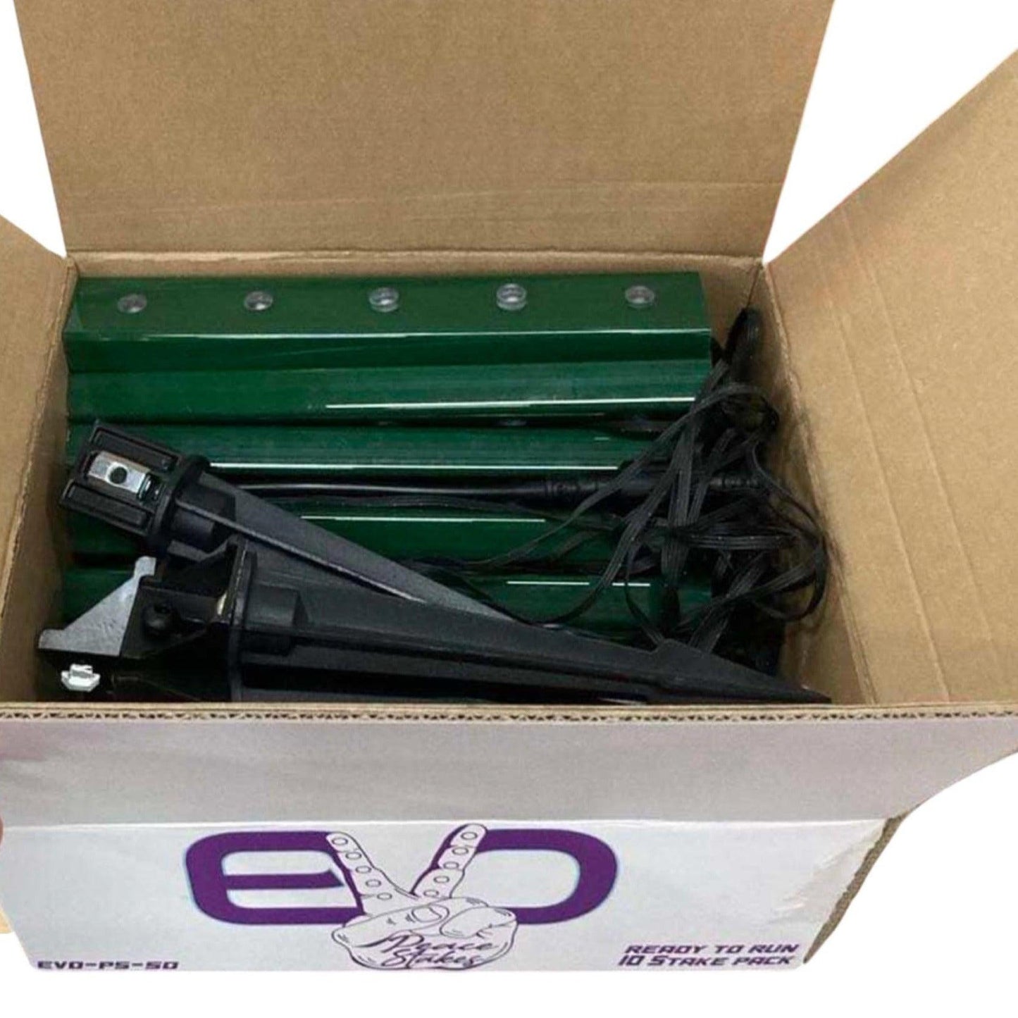 EVO Stake Set – Durable 12V Pixel Stakes with Pre-Installed EVO Pixels, WS2811 Protocol, IP67 Waterproof