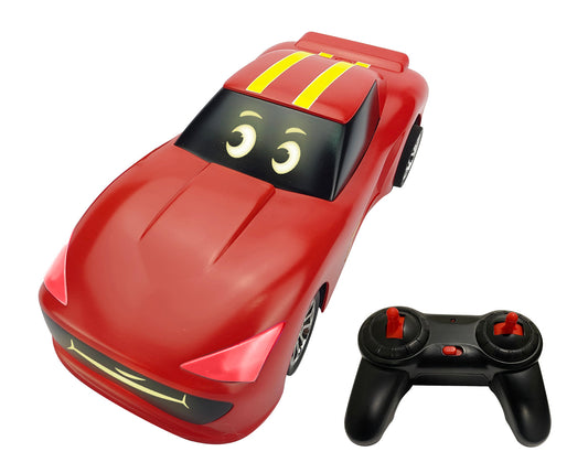 Cartoons Talking Animated Radio Control Race Car with Built in Projector & Speaker