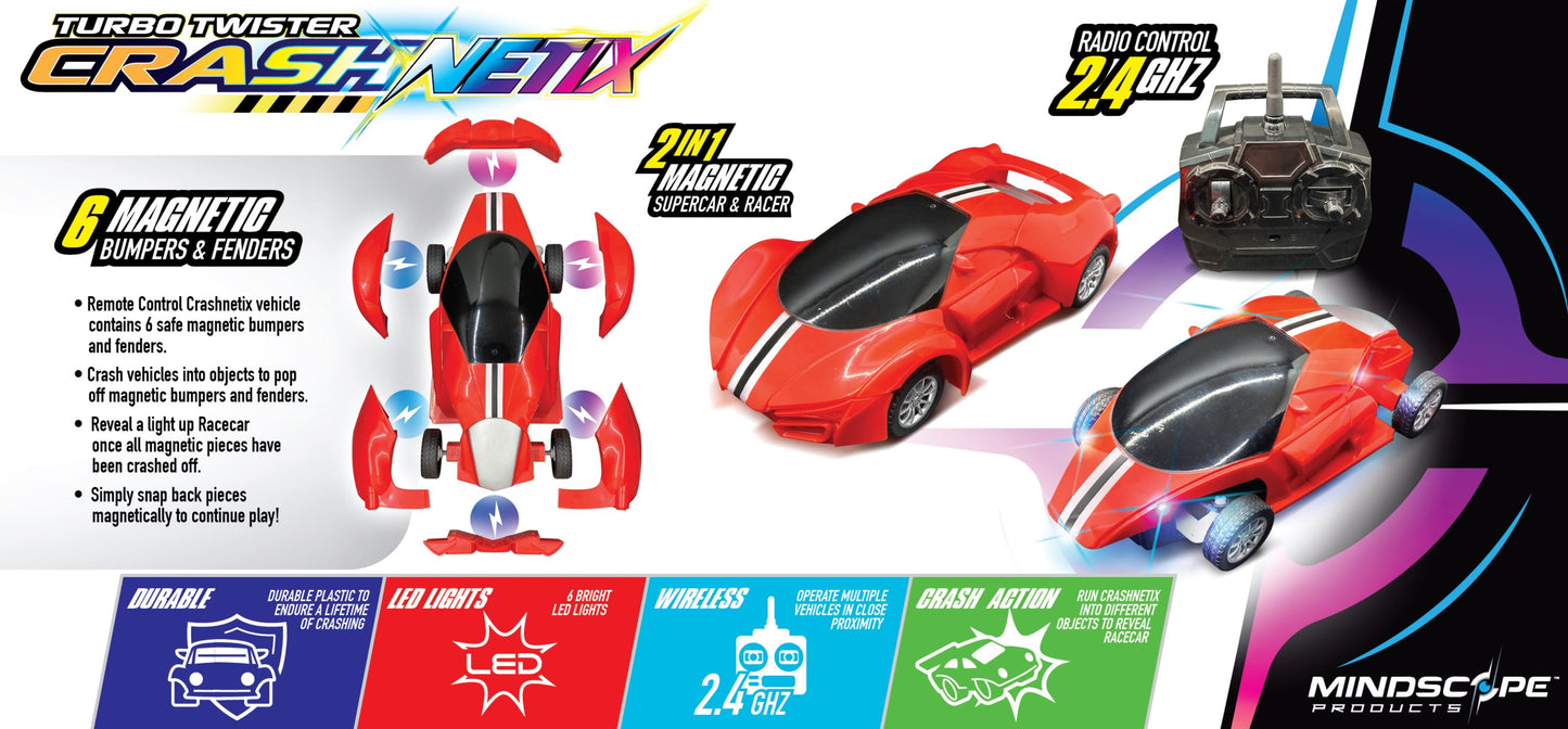 Turbo Twister Crashnetix Red
