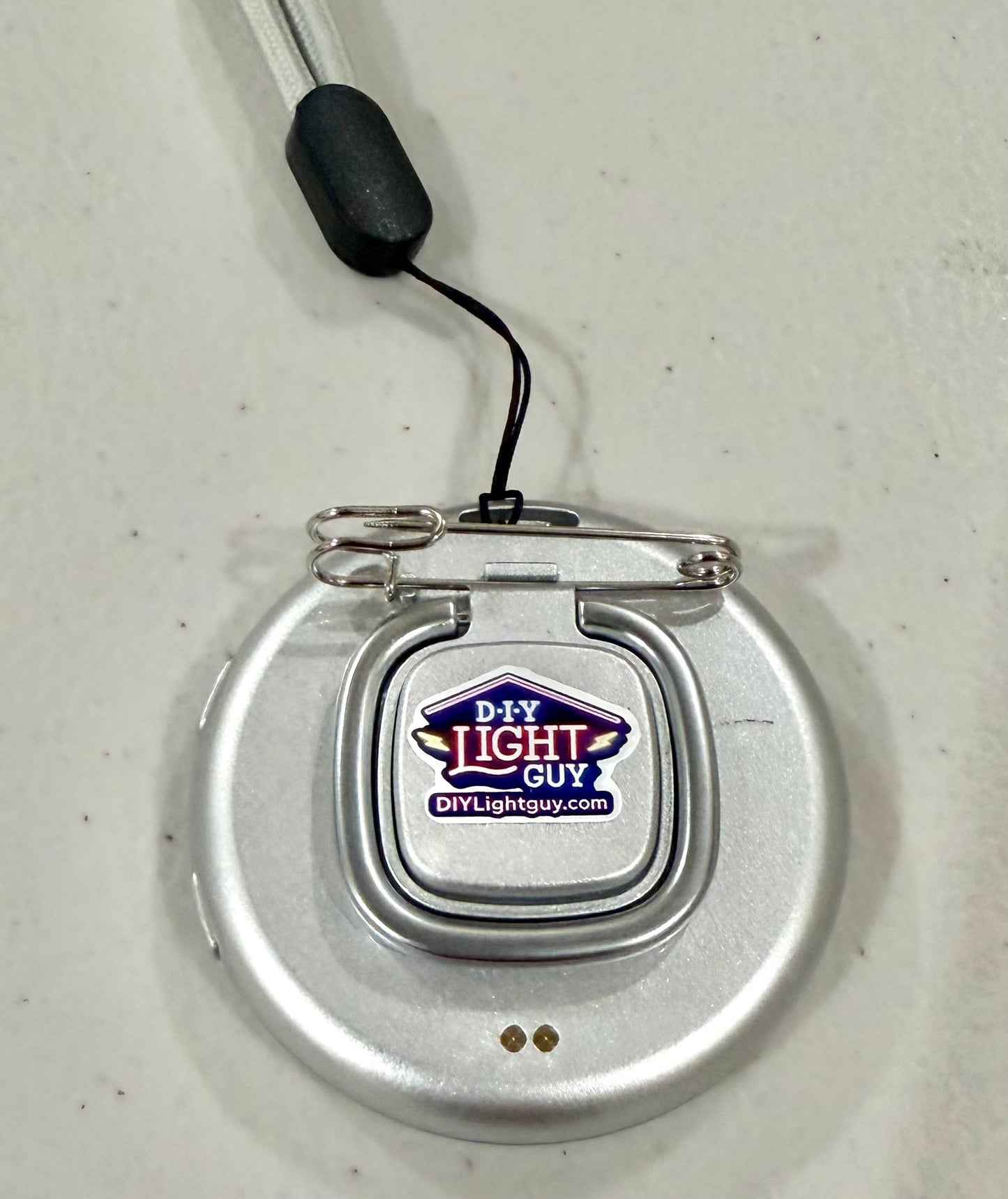 Mystical Spirit-Orb Digital Display Badge (Wearable & Stand Mount)