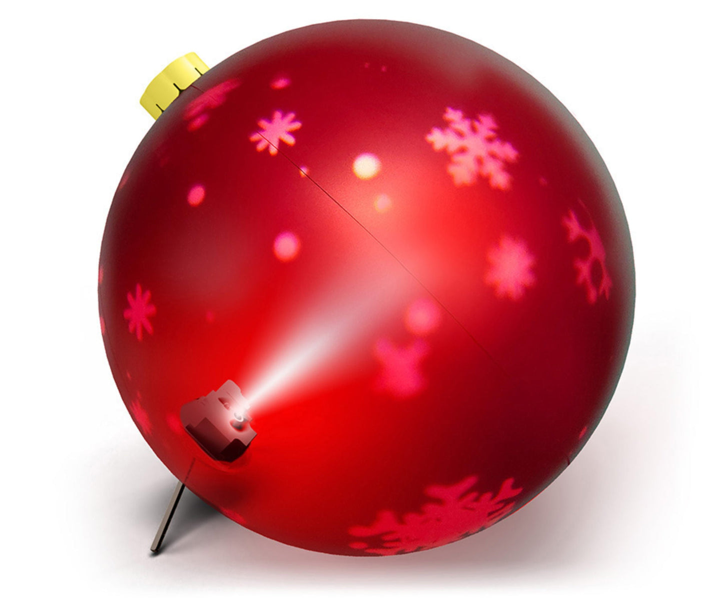 Ornamations 24 inch Inflatable Animated Ornament with Electric Pump Included for Indoor and Outdoor