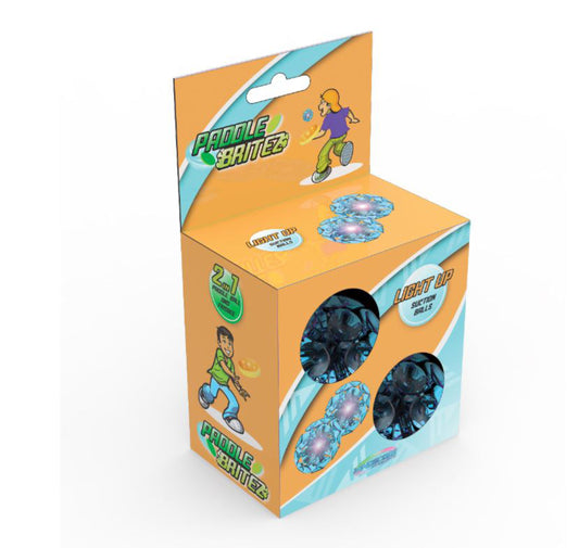 PaddleBritez Set of 2 Light Up Suction Balls