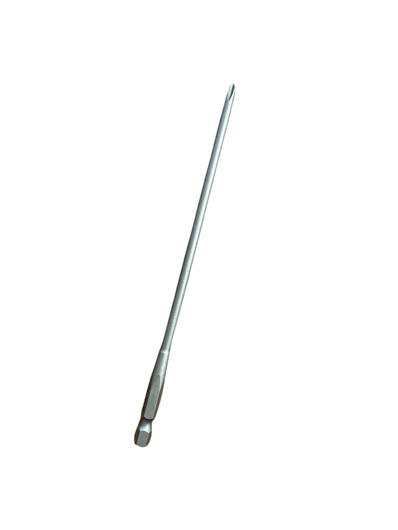 EzMount™ Screw Bit – 6" Long, Compatible with Most Screw Types, Ideal for Impact and Drill Drivers