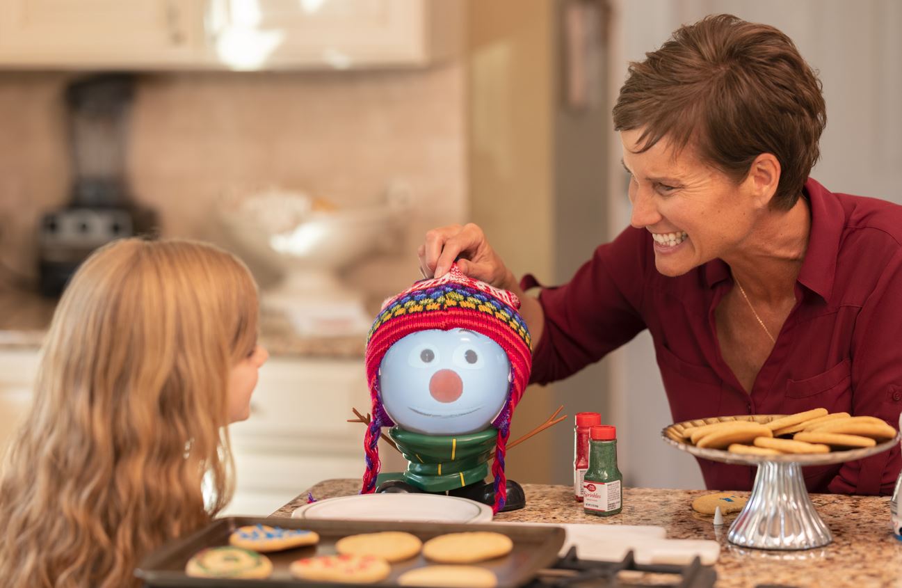 Mr. Chill Talking Animated Snowman with Built in Projector & Speaker Plug'n Play