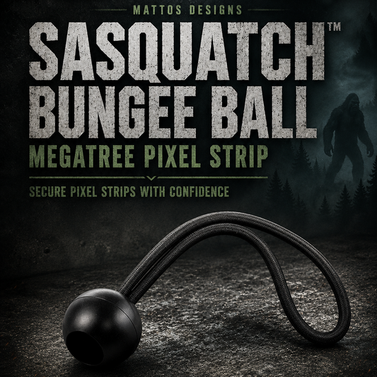 🔧 Sasquatch™ MegaTree™ Pixel Strip Bungee Ball - Secure Your MegaTree Pixel Strips with Confidence
