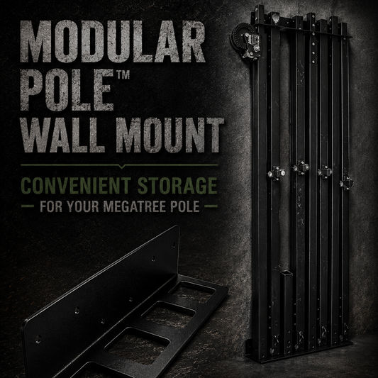 🛠️ Modular Pole™ Wall Mount - Convenient Storage for Your MegaTree Pole
