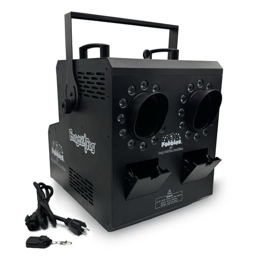 Froggy's Fog - Fobbles F5 - 1100W Bubble Fogger - DMX - 4 Machines in 1 (Fog, Haze, Bubbles, Fog Bubbles)