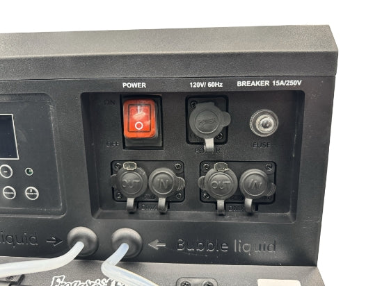 Froggy's Fog - Fobbles F5 - 1100W Bubble Fogger - DMX - 4 Machines in 1 (Fog, Haze, Bubbles, Fog Bubbles)