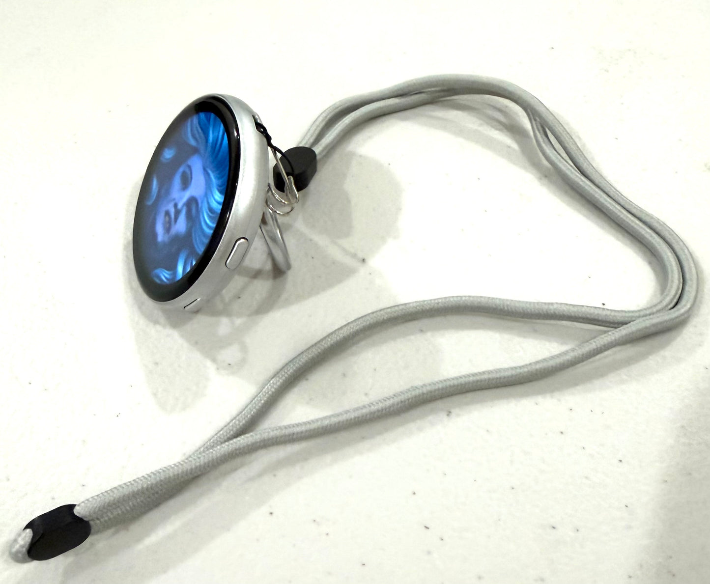 Mystical Spirit-Orb Digital Display Badge (Wearable & Stand Mount)