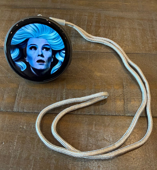 Mystical Spirit-Orb Digital Display Badge (Wearable & Stand Mount)