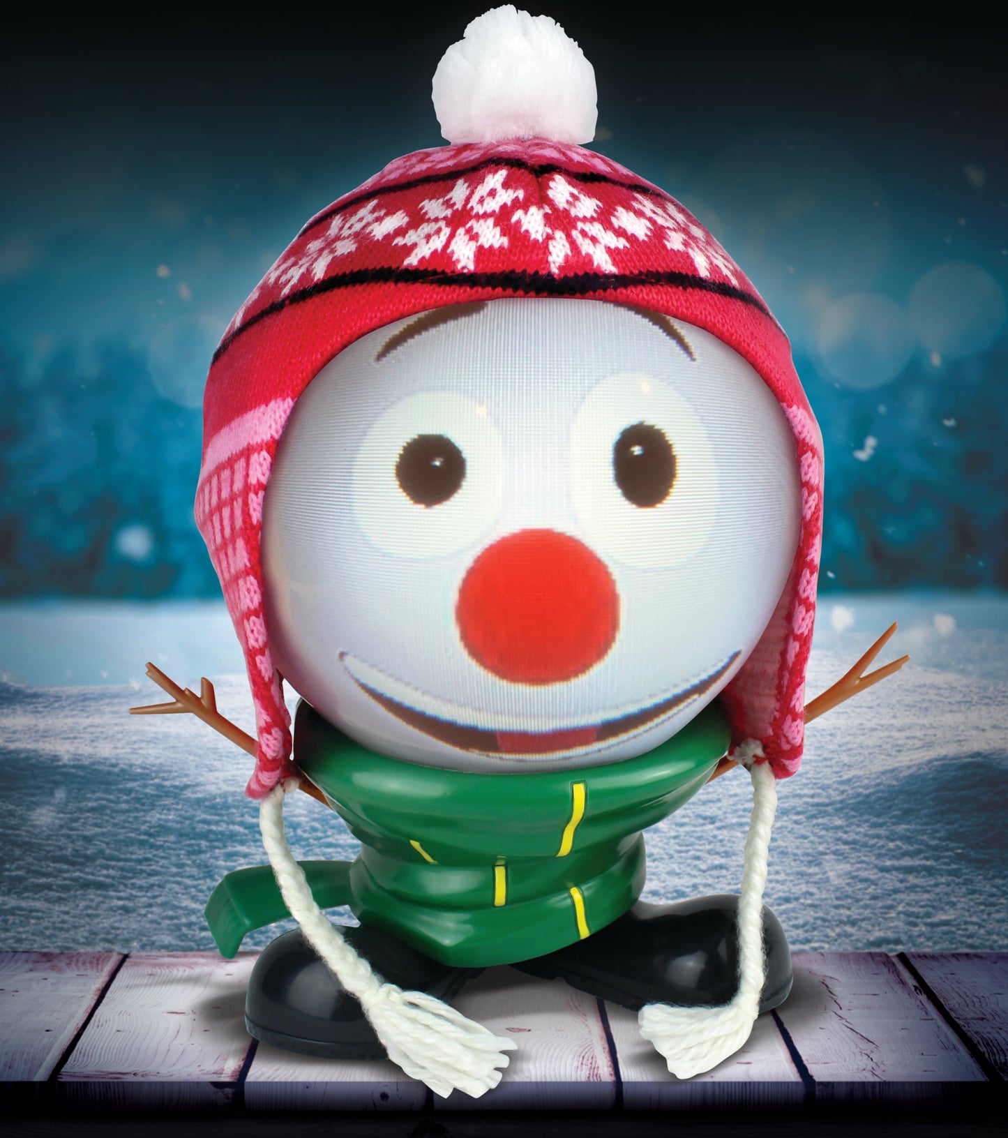 Mr. Chill Talking Animated Snowman with Built in Projector & Speaker Plug'n Play